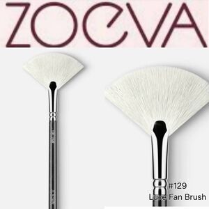 Zoeva 129 Luxe Fan Brush- Gold